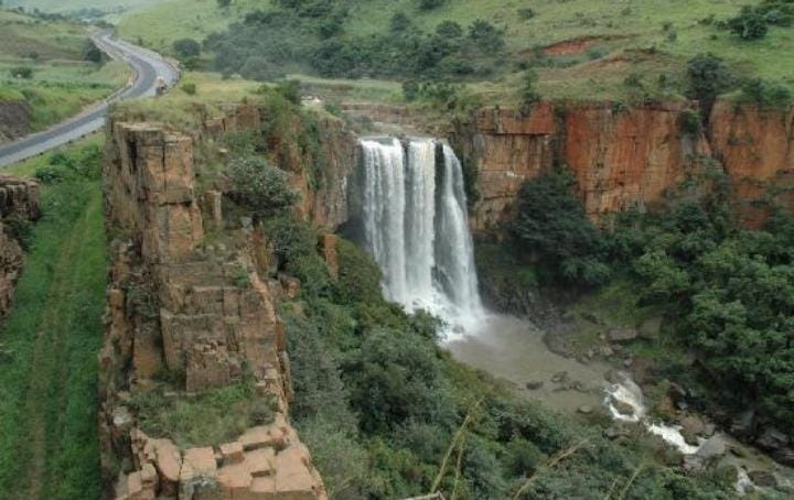 The Elands River falls at Waterval Boven, Mpumalanga